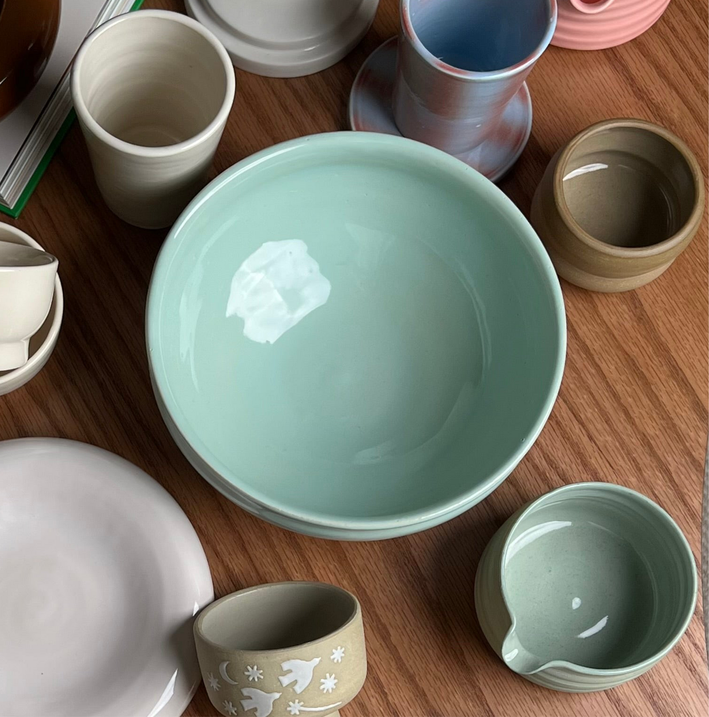 Big bowl in Turquoise