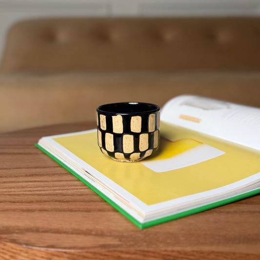 Glossy Black Contrast Cup