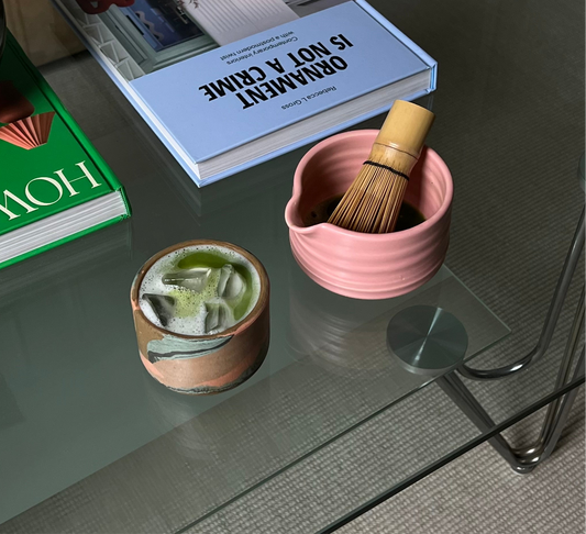 Pink Matcha Bowl