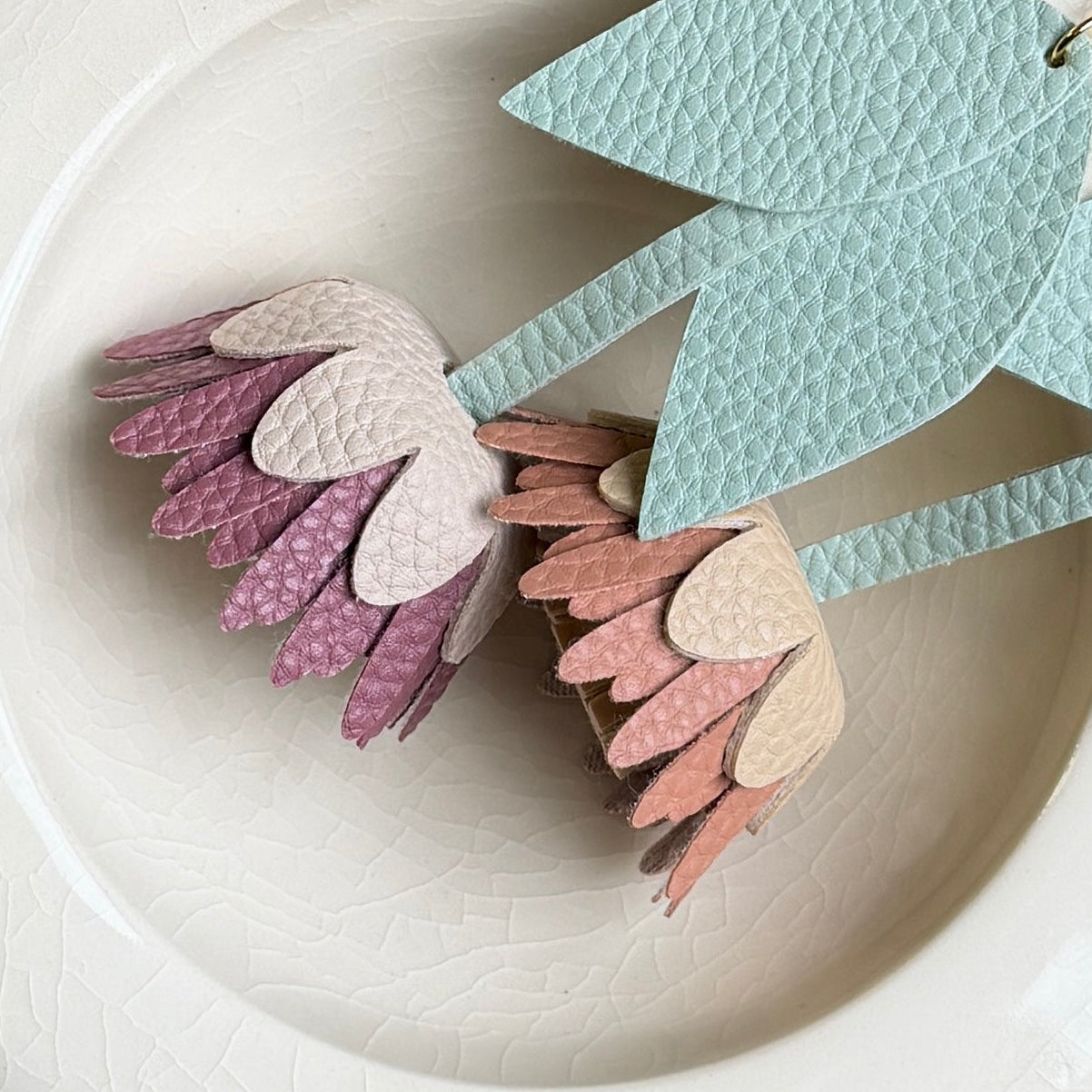 Purple Petal Tassel